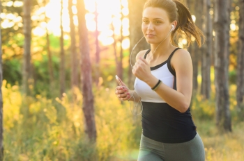 Jogging girl